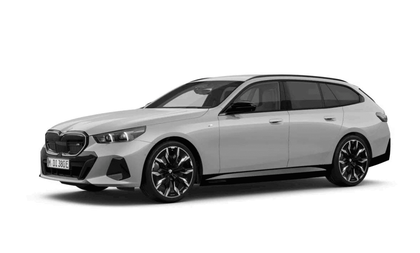 BMW i5 M60 xDrive Touring in hellgrau