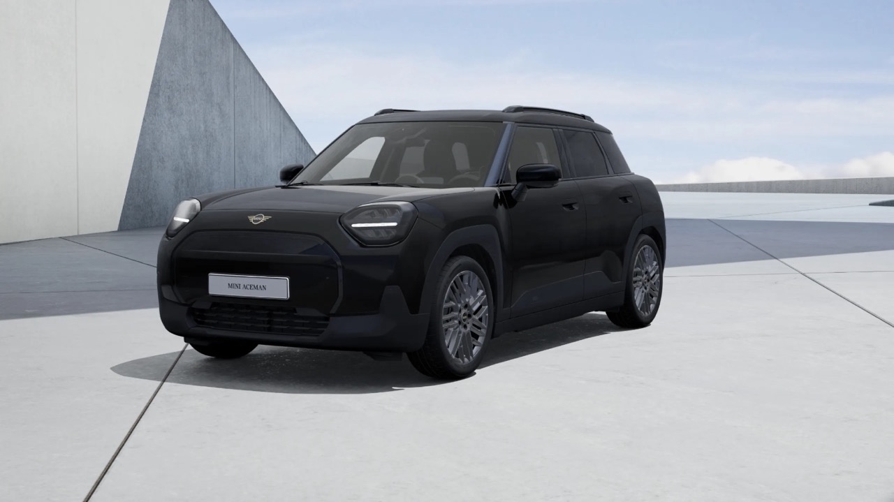 MINI Aceman E Blackyard in Midnight Black